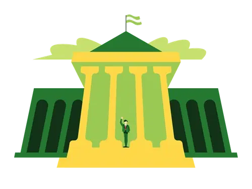 green government building with lawmaker cracking down on Medicare Advantage and Part D plans