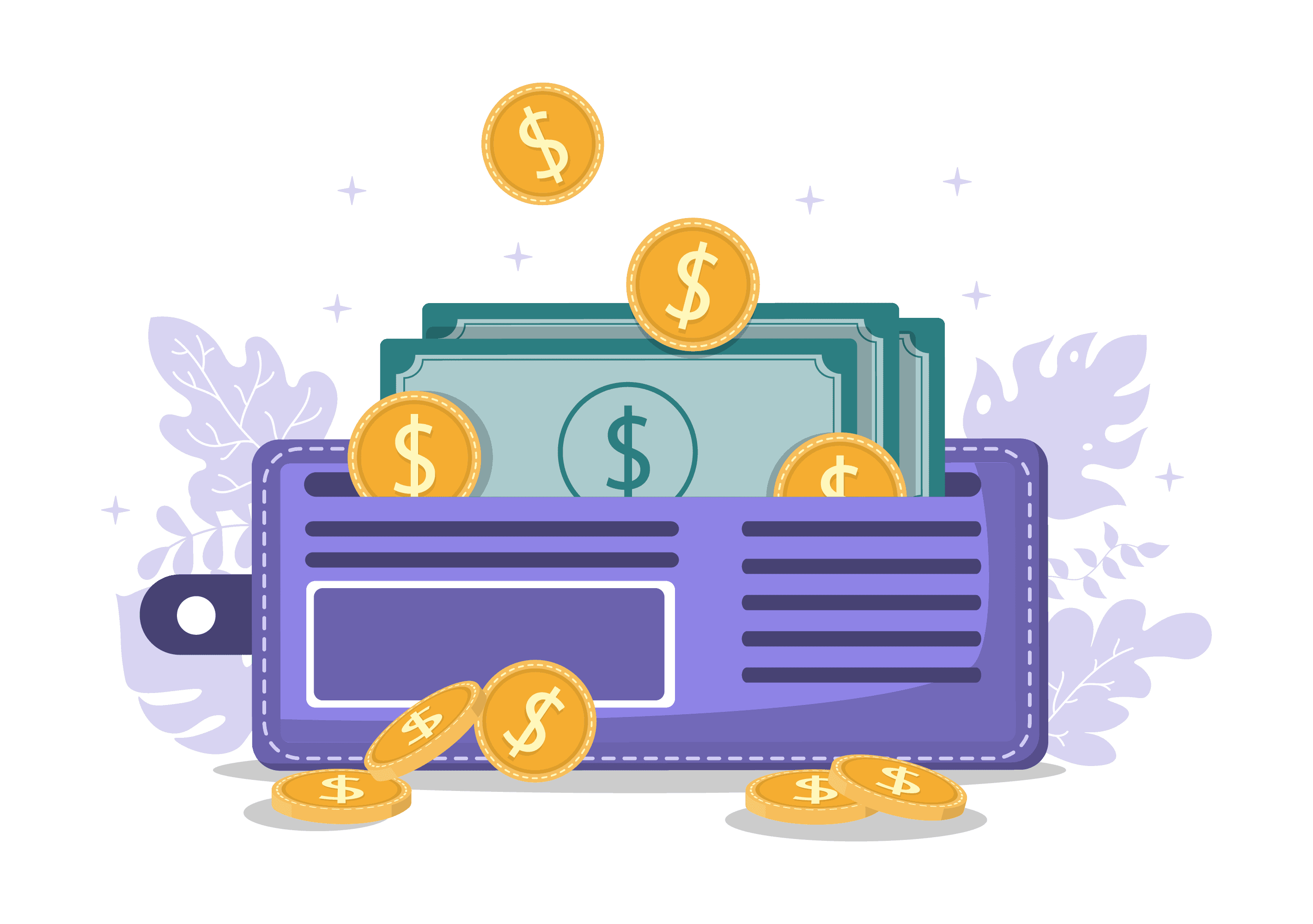 Medicare penalties flying from a wallet